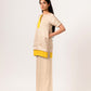 Ecru Yellow Blouse