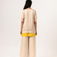 Ecru Yellow Blouse