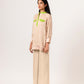 Ecru Green Full Sleeve Blouse