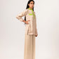 Ecru Green Full Sleeve Blouse