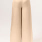 Ecru Wide Legged Pants