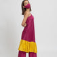 Wine Yellow Co-ordinated Set