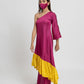 Wine Yellow Co-ordinated Set