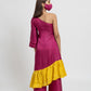 Wine Yellow Co-ordinated Set