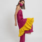 Wine Yellow Co-ordinated Set