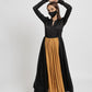 Black Gold Kurta Set