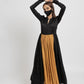 Black Gold Kurta Set