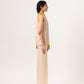 Yellow Ecru Halter Neck Co-ord Set