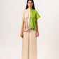Ecru-Green Half-Half Co-ord Set