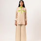 Ecru-Green Full Co-ord Set