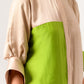 Ecr-Green Blocked Co-ord Set