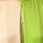 Ecru-Green Halter Neck Dress