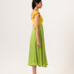 Yellow-Green Umbrella Dress