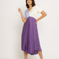 Purple-Lilac Midi Dress