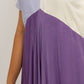 Purple-Lilac Midi Dress