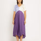 Purple-Lilac Midi Dress