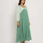 Teal-Tea Green Maxi Dress
