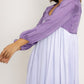 Purple-Lilac Maxi Dress
