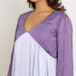 Purple-Lilac Maxi Dress