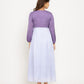 Purple-Lilac Maxi Dress