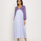 Purple-Lilac Maxi Dress