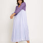 Purple-Lilac Maxi Dress