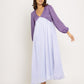Purple-Lilac Maxi Dress