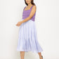 Purple-Lilac Midi Dress