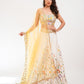 White embroidered lehenga set