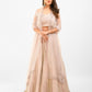 Pastel pink embroidered lehenga set