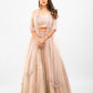 Pastel pink embroidered lehenga set