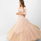 Pastel pink embroidered lehenga set
