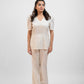 Off white flared pant