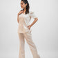 Off white flared pant