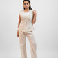Off white pleated top