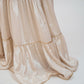 White satin embroidered sharara set