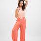 Peach satin co-ord set