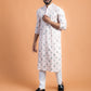 Floral embroidered kurta