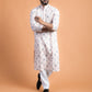 Floral embroidered kurta
