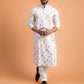 Floral embroidered kurta