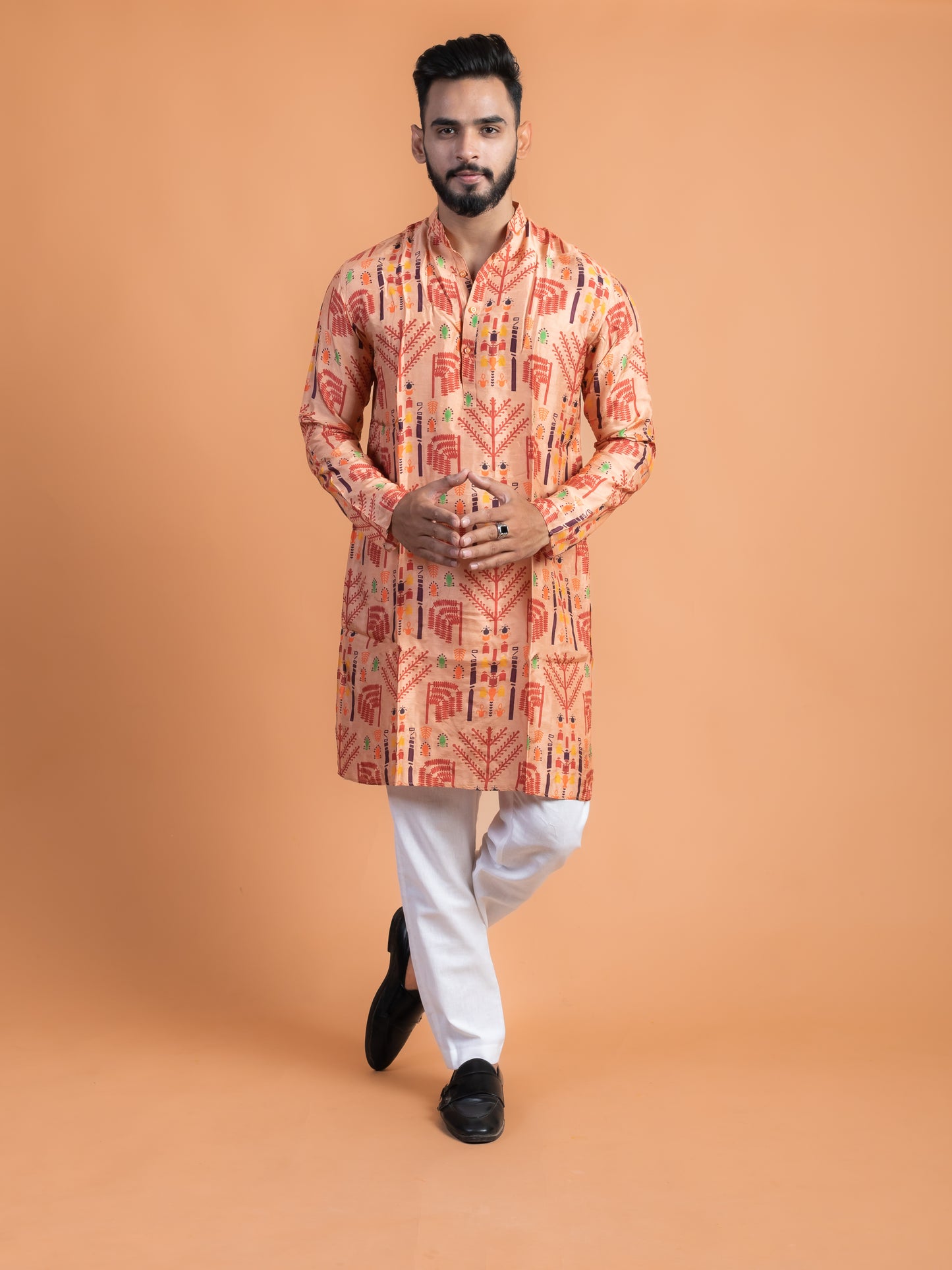 Tribal print kurta