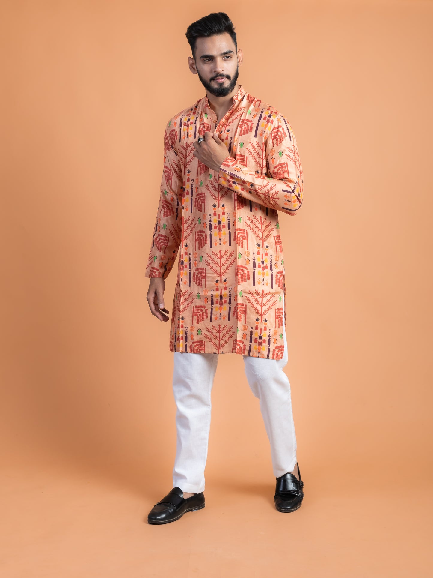 Tribal print kurta