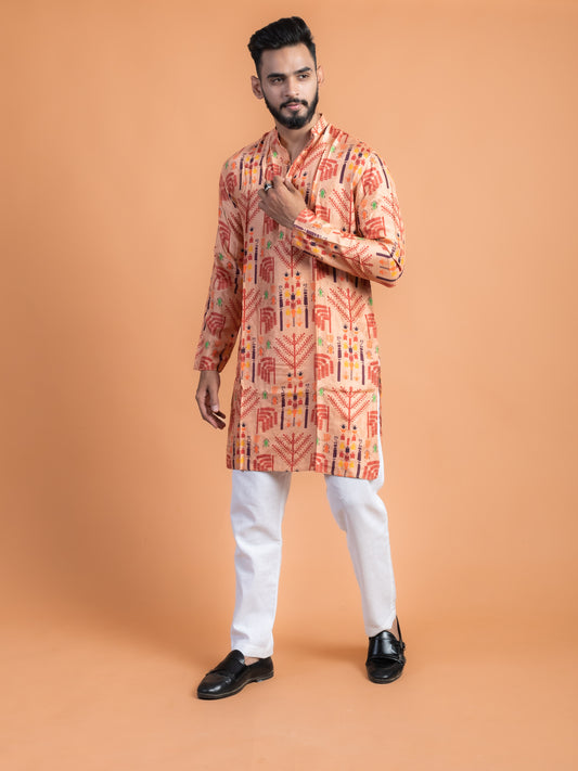 Tribal print kurta