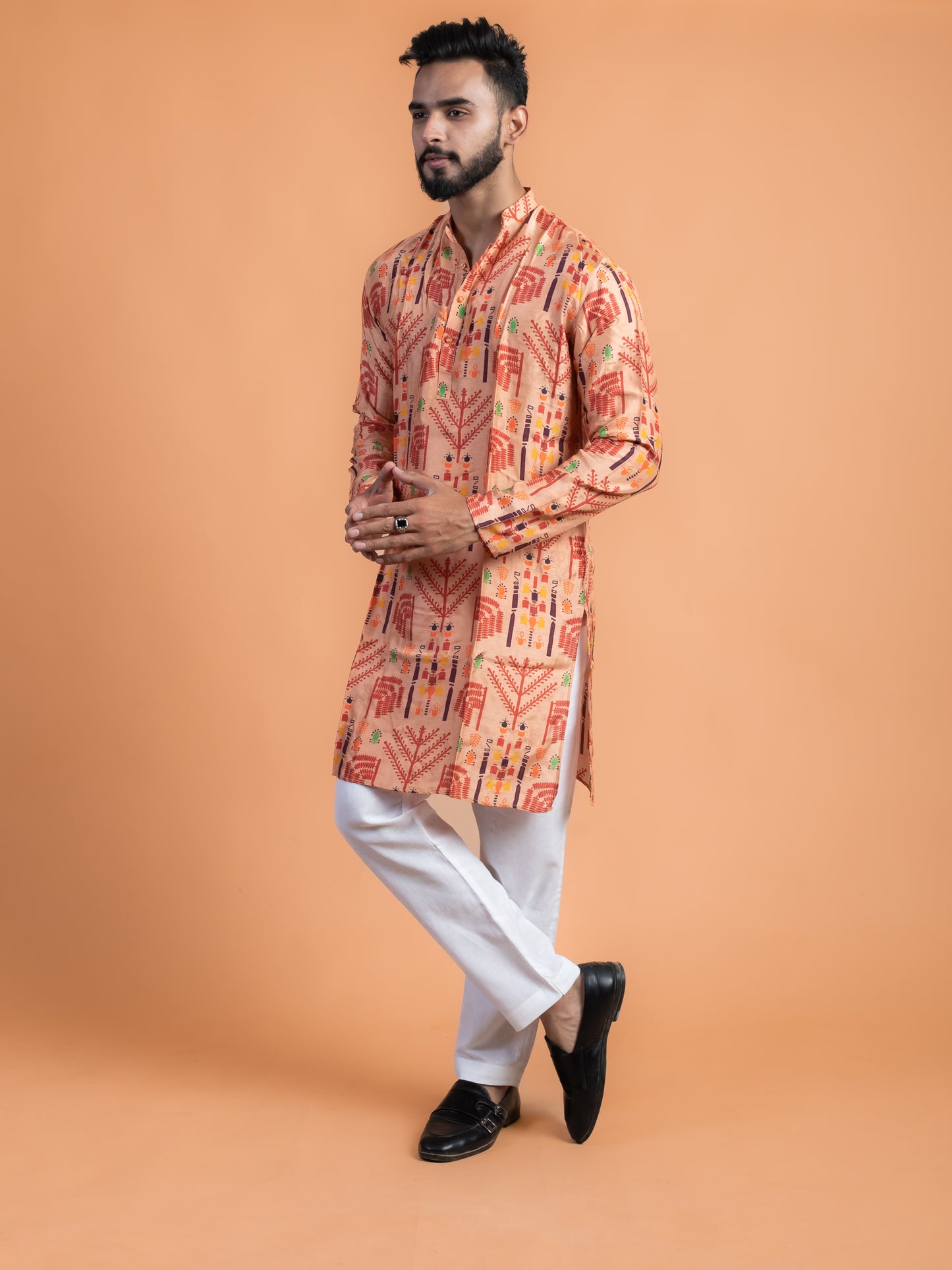 Tribal print kurta